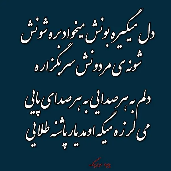 دانلود  اهنگ یار پاشنه طلایی با صدای زن اینستا
